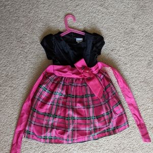 Black and pink Jayne Copeland girls 6x size dress